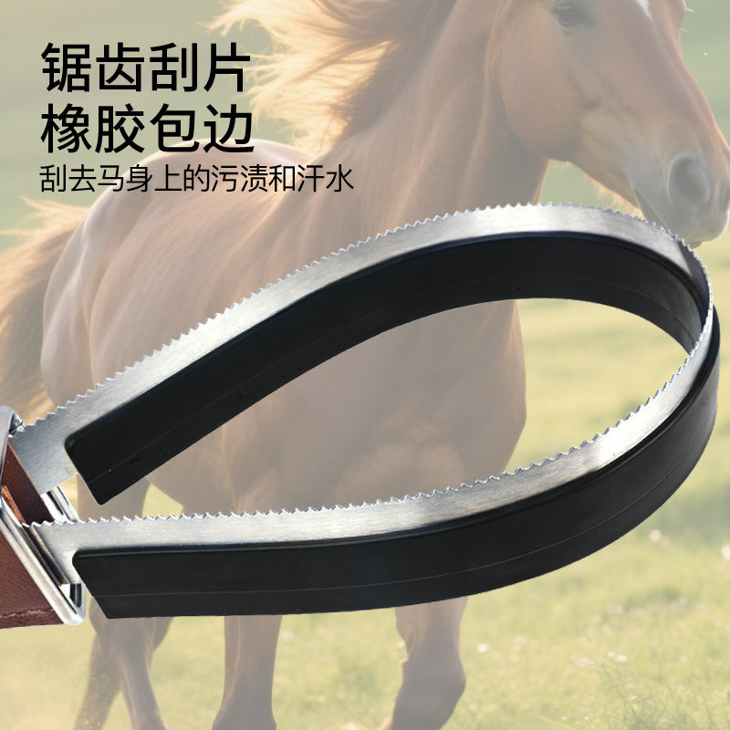 Why a Horse Sweat Scraper Ends the Winter Chill