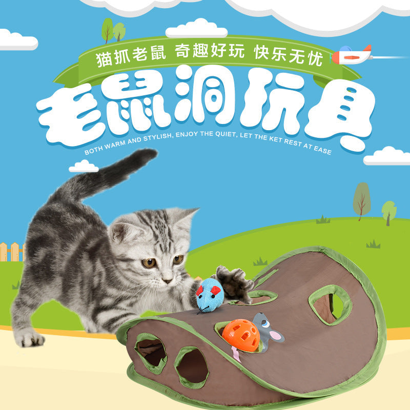 Why a Nine-Hole Cat Toy Holds Attention Longer