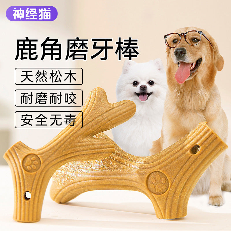 Why a Hardwood Chew Stick Ends Destructive Boredom Chewing