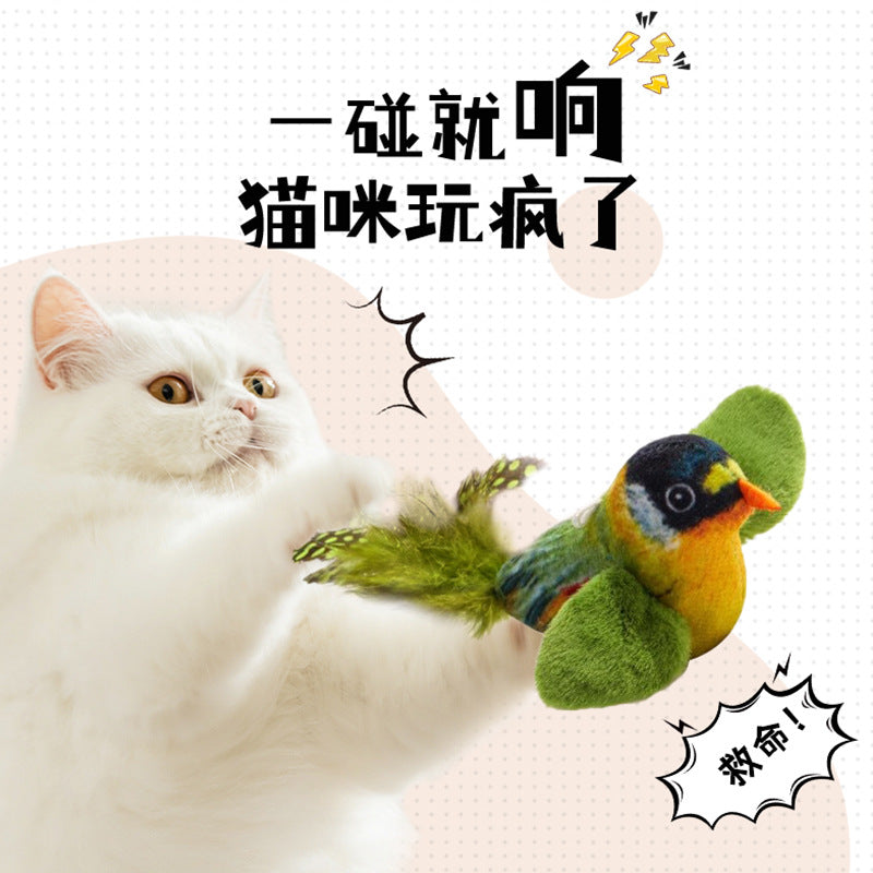 Why a Squealing Bird Cat Toy Awakens Real Hunt Instincts