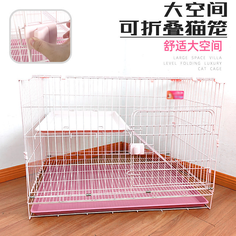Why a Foldable Indoor Cat Cage Villa Beats the Bathroom Quarantine