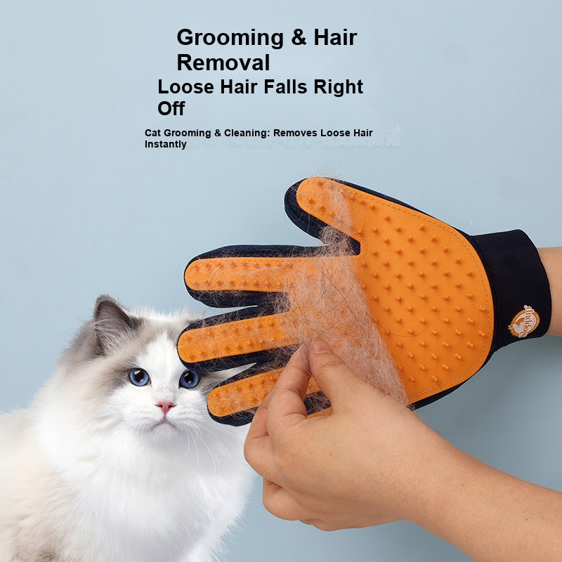 Pet Grooming Brush Products Massage Gloves