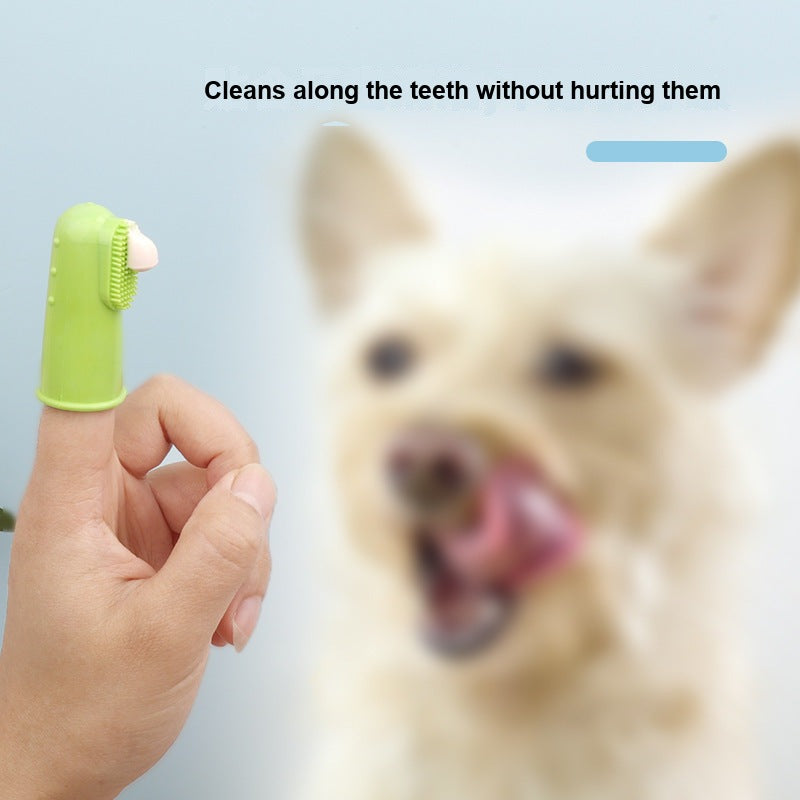 Pet Toothbrush Dog Finger - Supplies