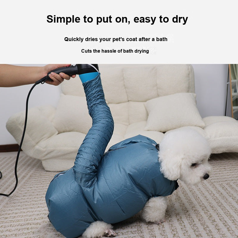 Pet Supplies Pet Bathing Drying Suit Dog